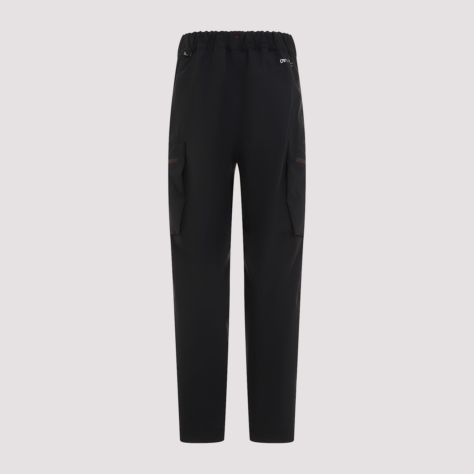 Moncler Track Pants In Tech Fabric In Black