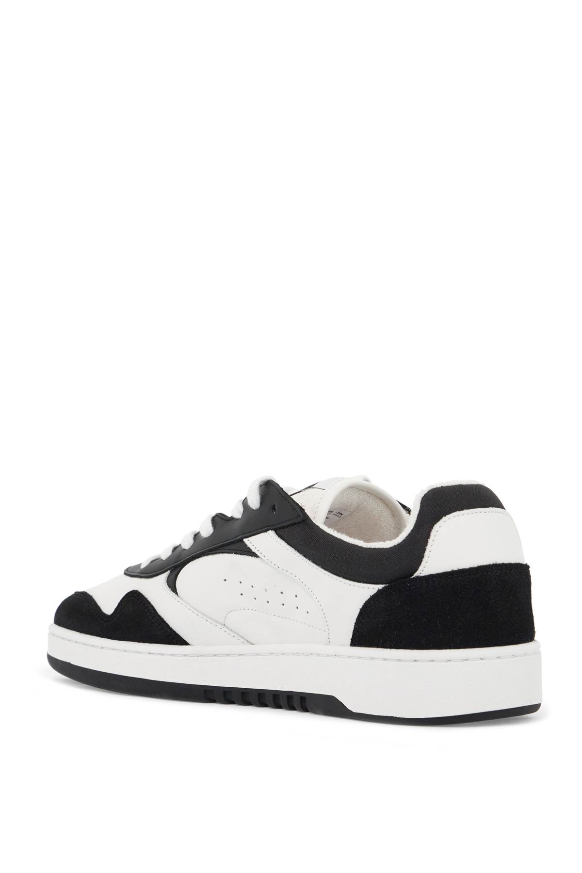 Shop Axel Arigato Arlo Sneakers In White Black (white)