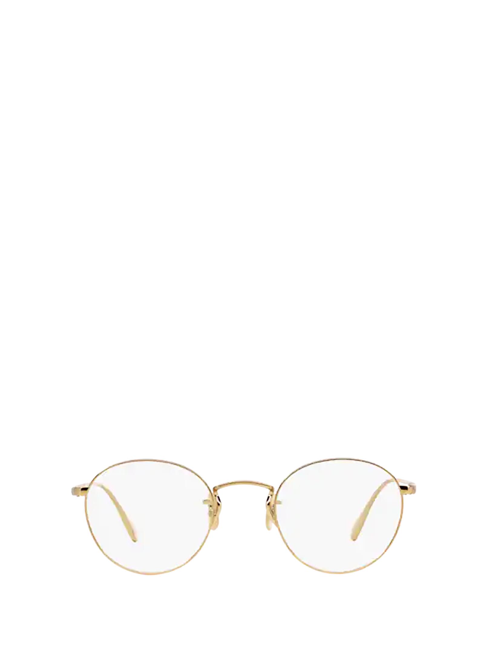 Shop Oliver Peoples Ov1186 Gold Glasses