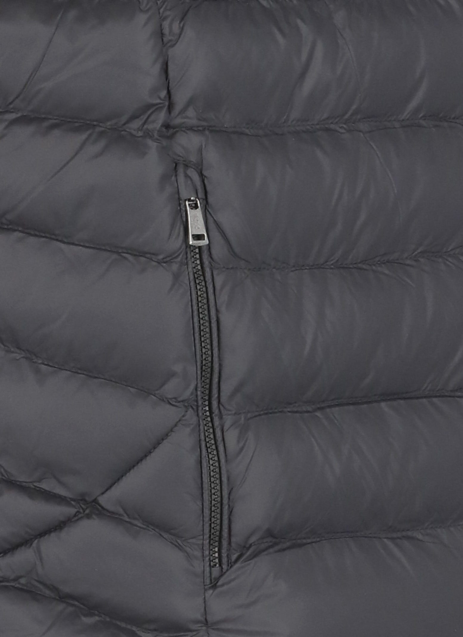 Shop Polo Ralph Lauren Quilted Vest With Logo  In Black