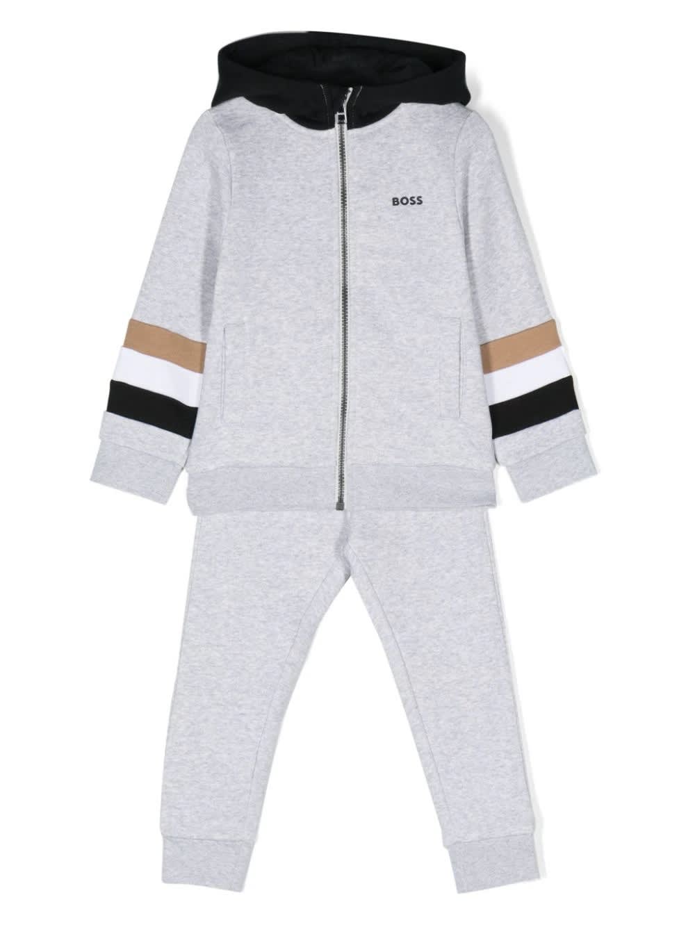 Hugo boss outlet hooded tracksuit