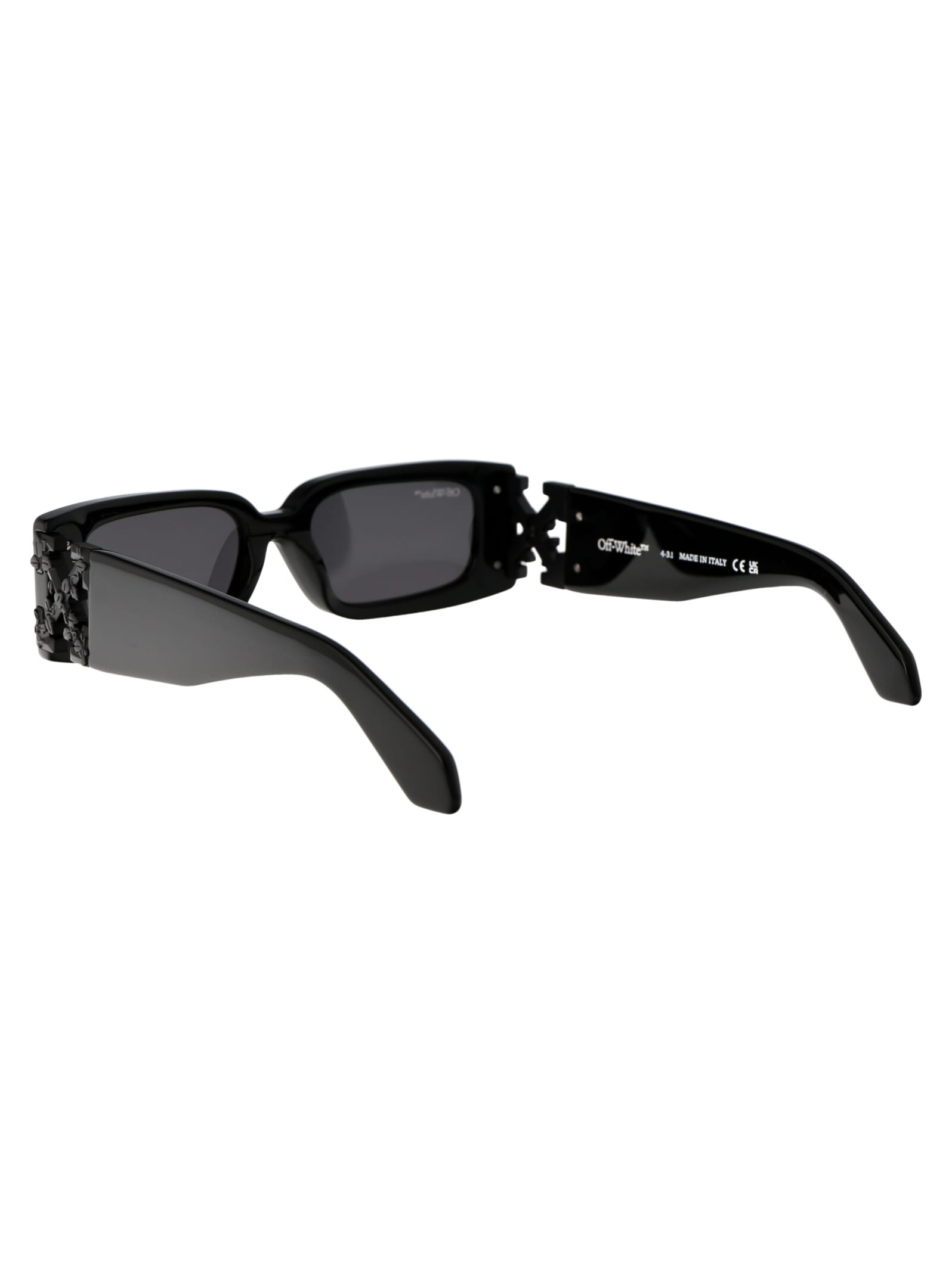 Shop Off-white Roma Sunglasses In 1007 Black