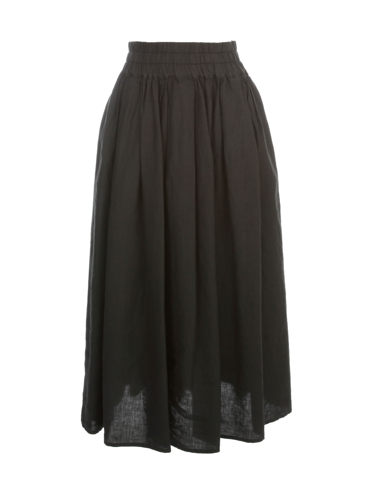 Click to view more detailed imagery on our partner's website Aspesi Long Elastic Waist Skirt In Black