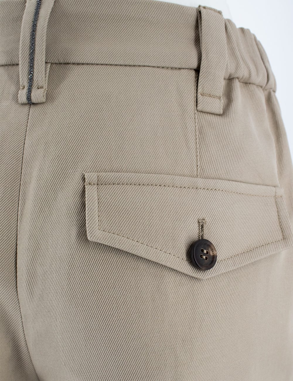 BRUNELLO CUCINELLI LINEN COTTON TROUSERS 
