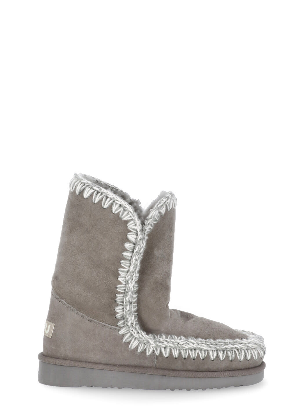 Shop Mou Eskimo 24 Boots In Grey