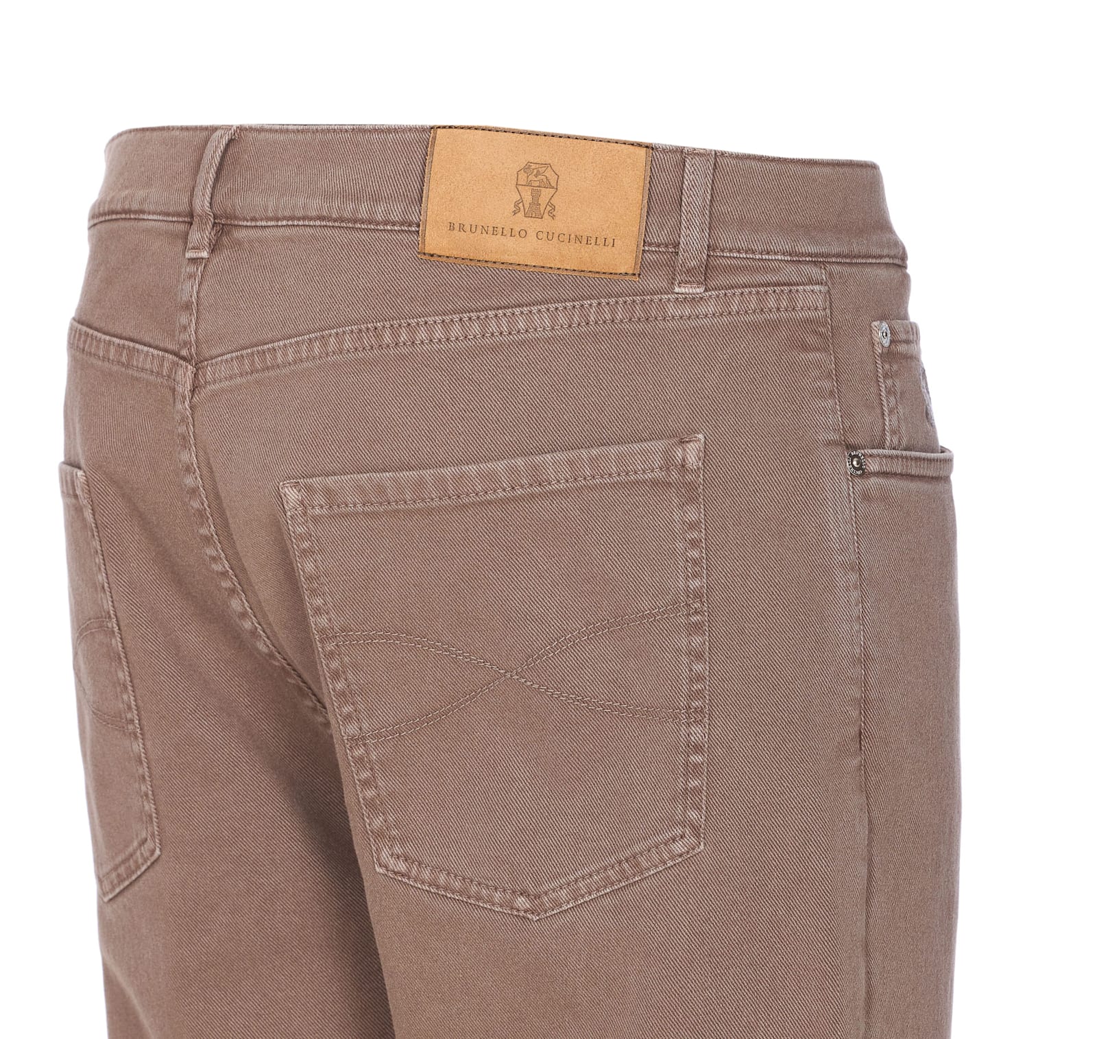Brunello Cucinelli Pantsshorts In Brown