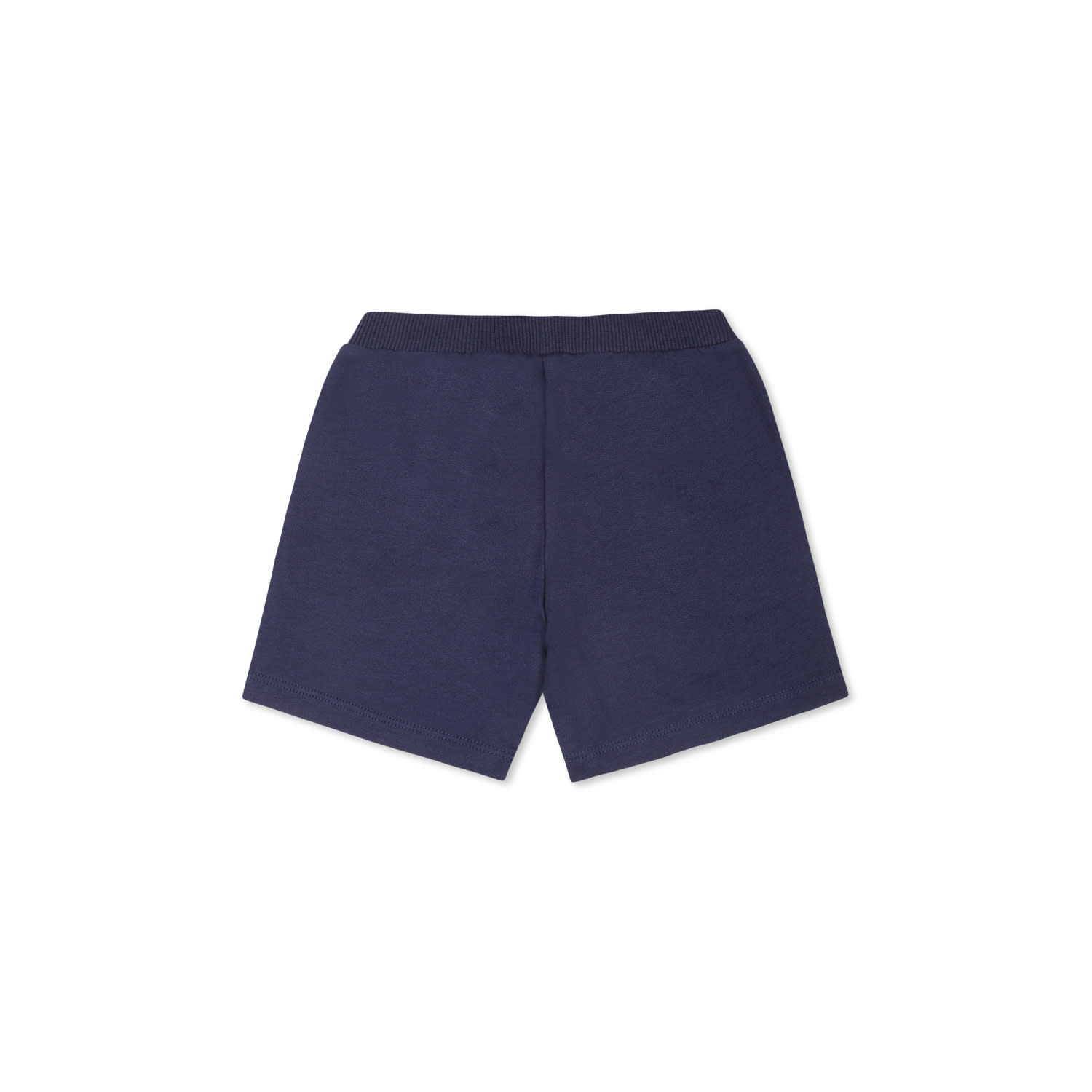 Shop Moschino Blue Shorts For Baby Boy With Teddy Bear