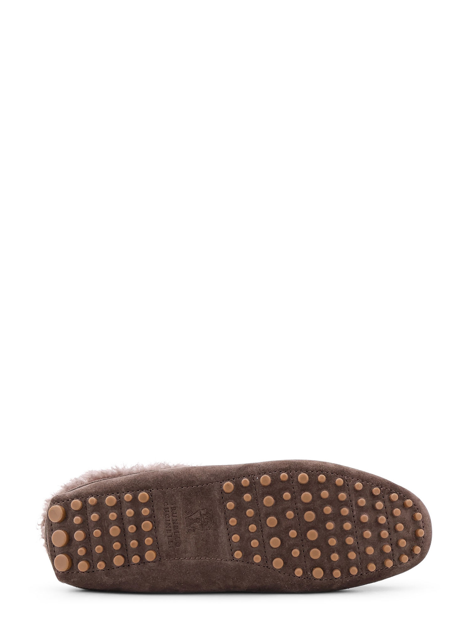 Shop Brunello Cucinelli Loafer In Brown