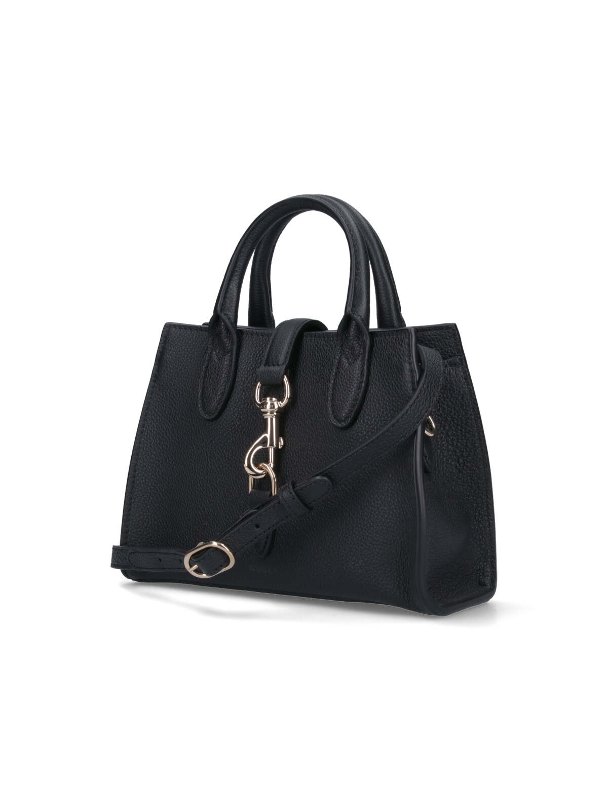 Gucci Structured Tote Bag With Detachable Strap In Black