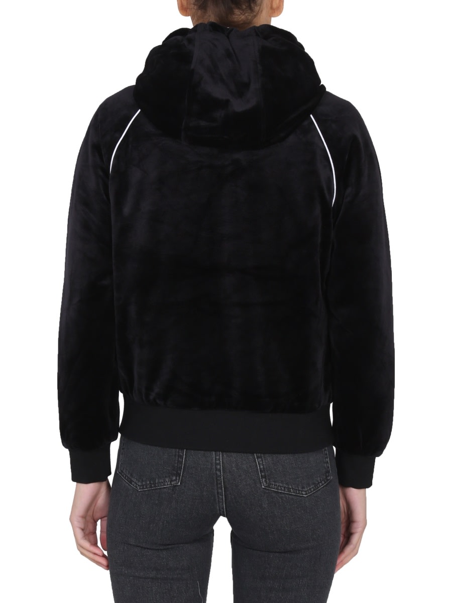 Shop Moose Knuckles Claridge Bunny Sweatshirt In Black