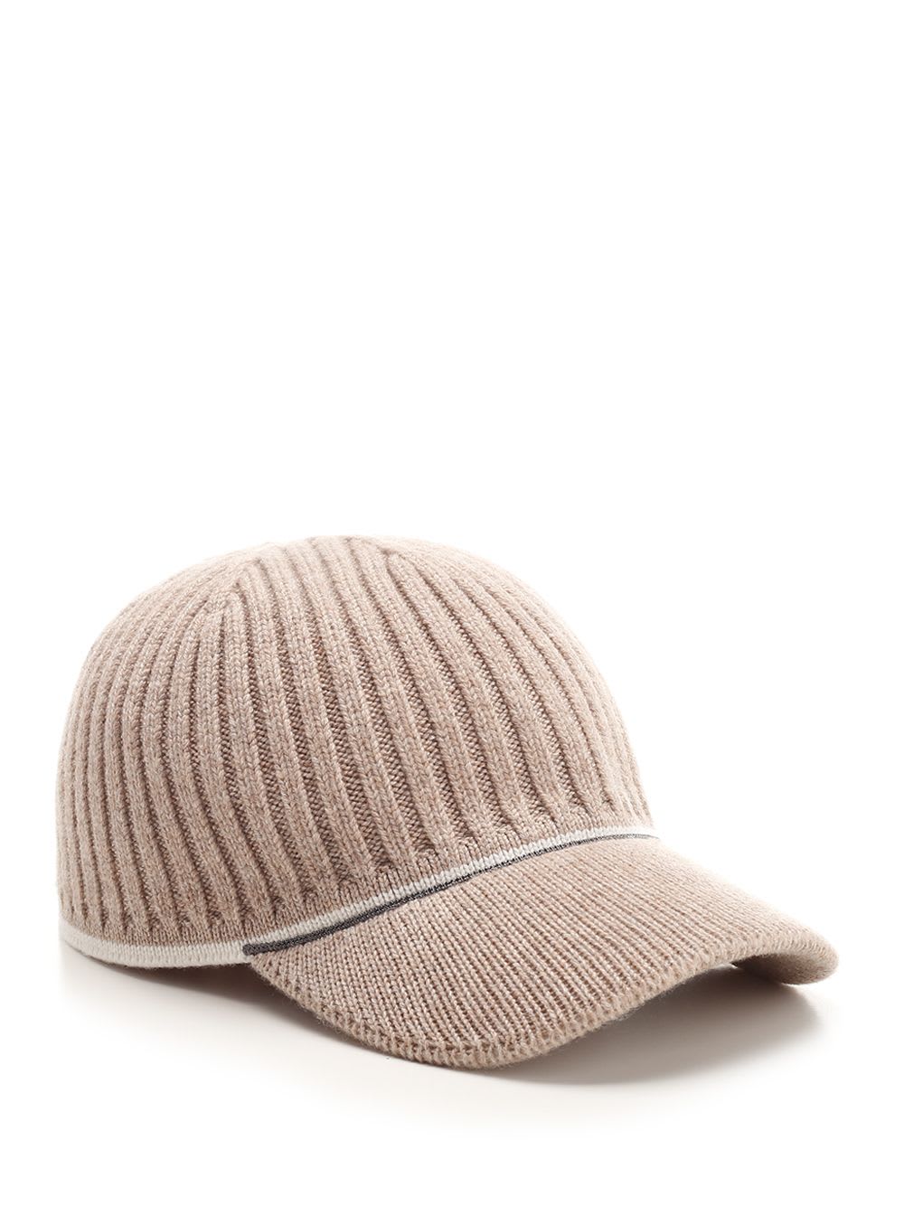 Shop Brunello Cucinelli Cashmere Baseball Hat In Dove Grey