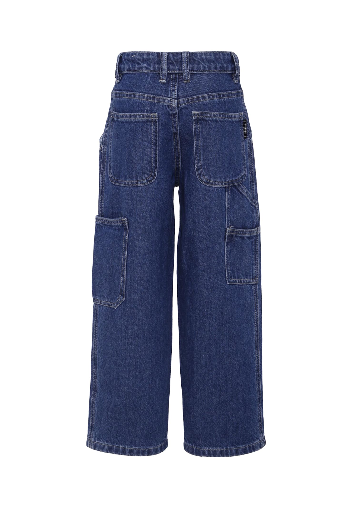 Molo Denim Jeans For Kids In Blue