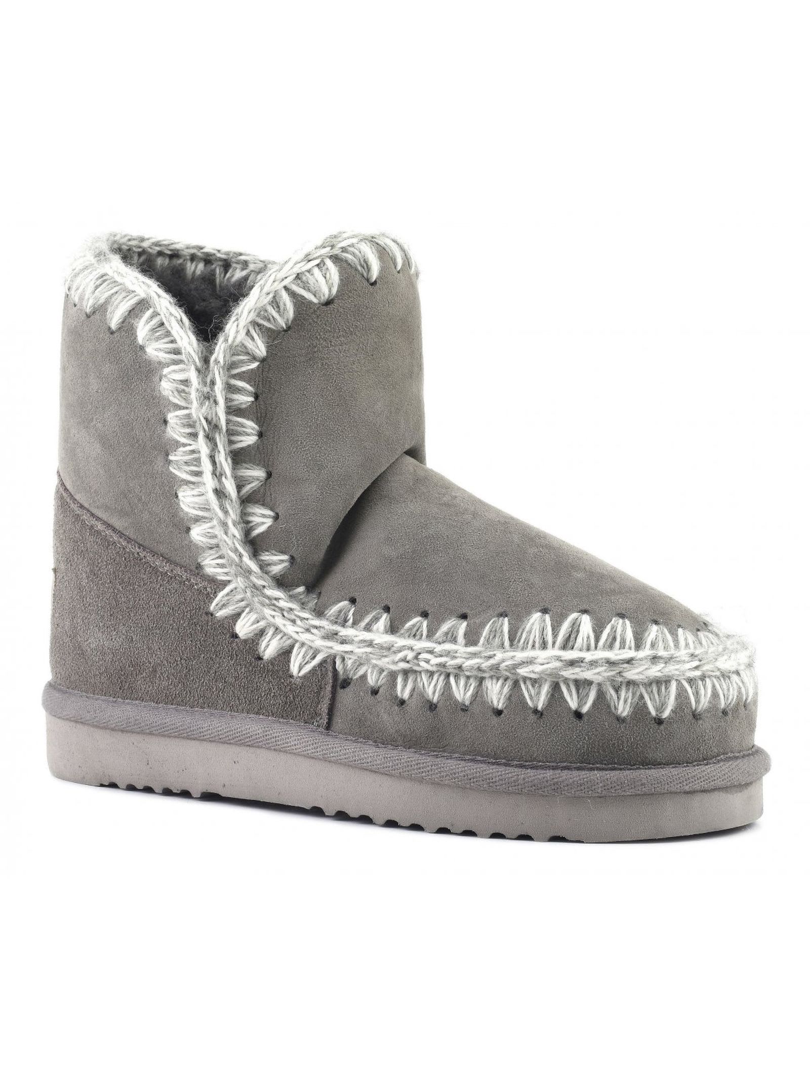 Shop Mou Grey Double-face Sheepskin Eskimo 18