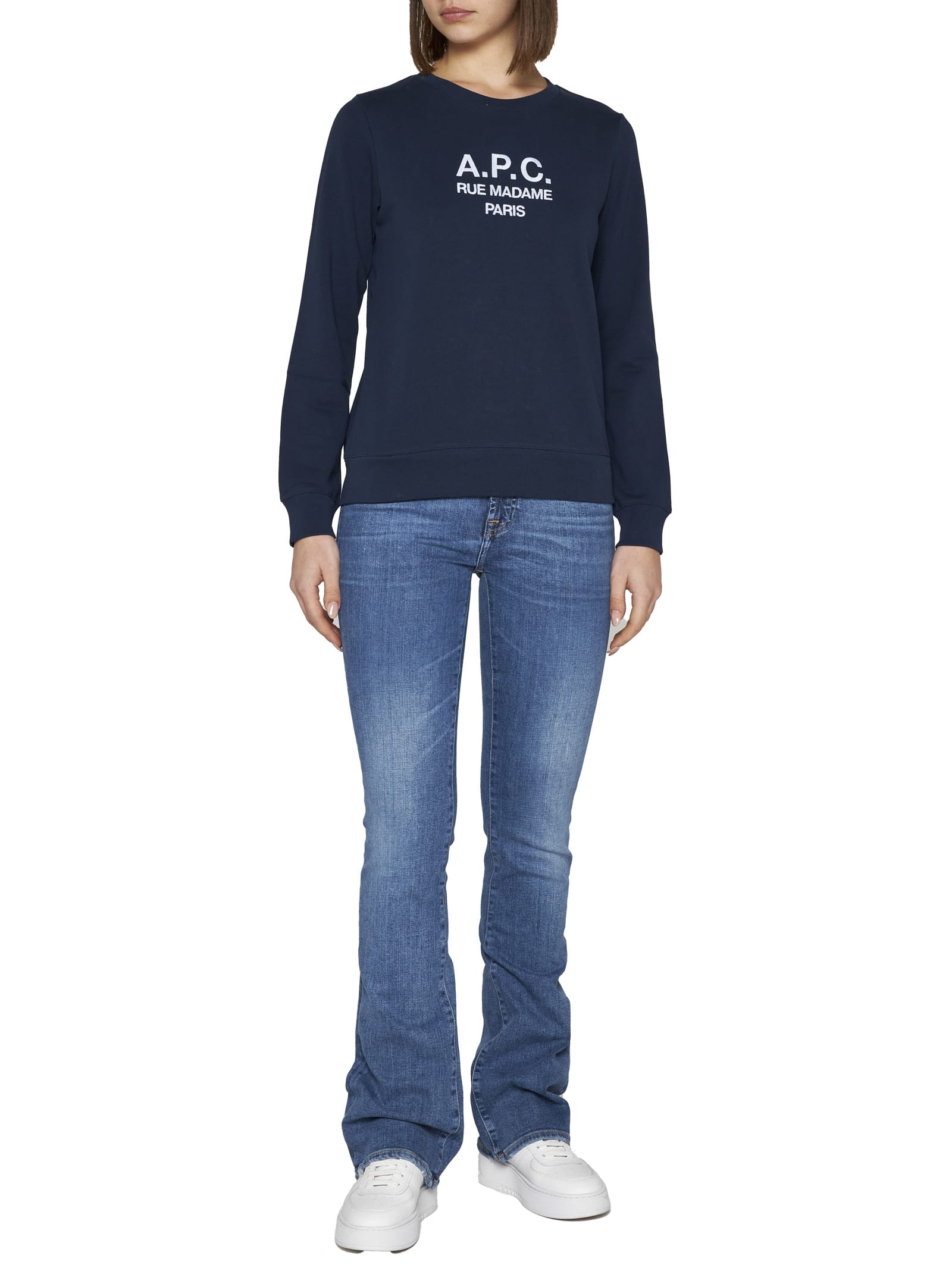 Apc A.p.c. Sweaters In Marine
