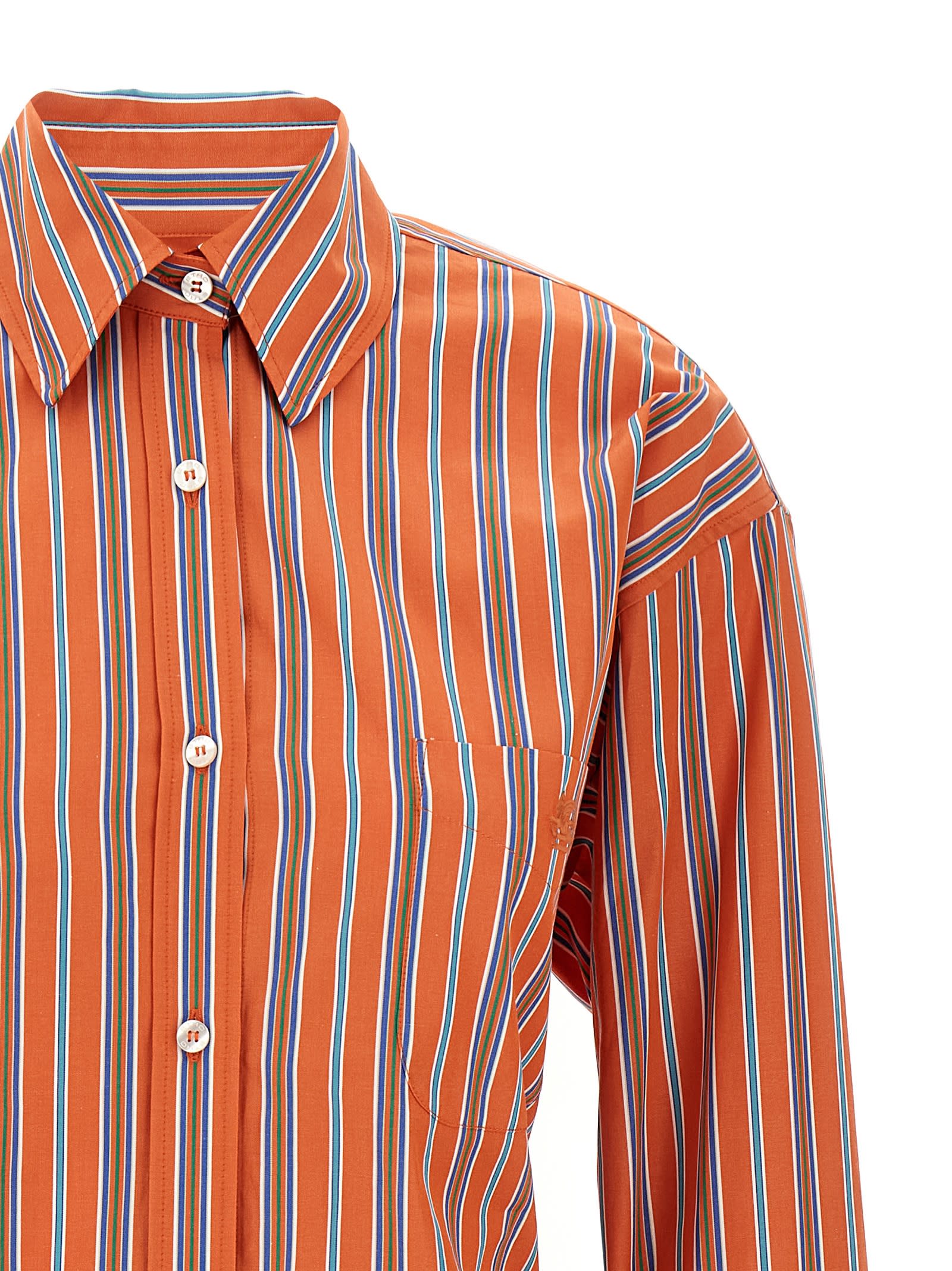 Etro Knot Shirt In Multicolor