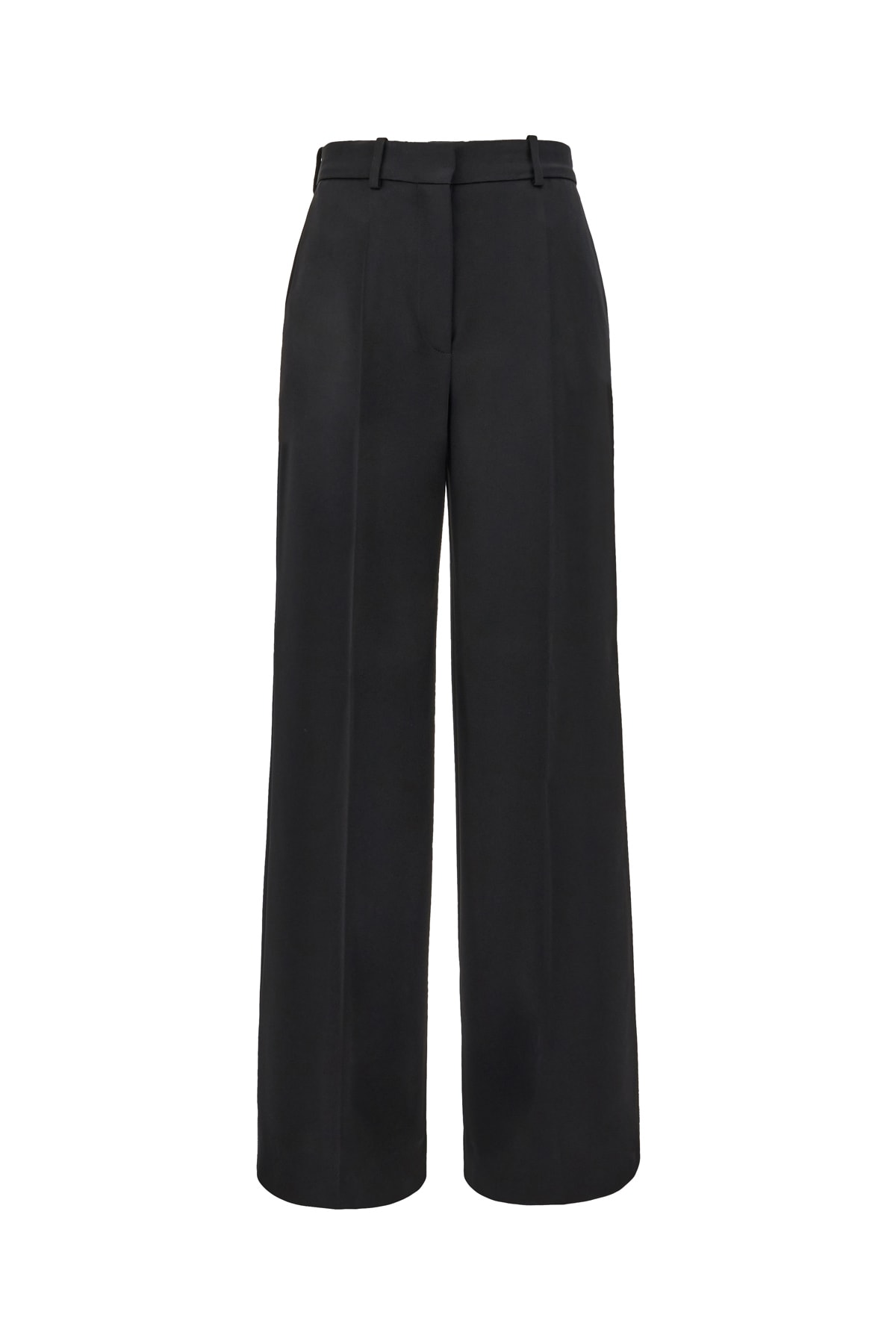 Shop Lanvin Black Triacetate Blend Pant In 10