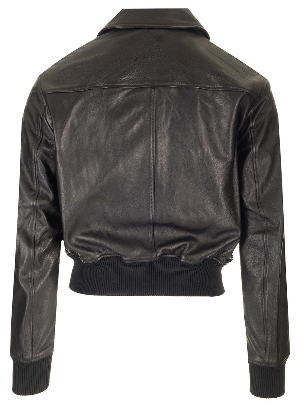 Shop Ami Alexandre Mattiussi Vintage Jacket In Black