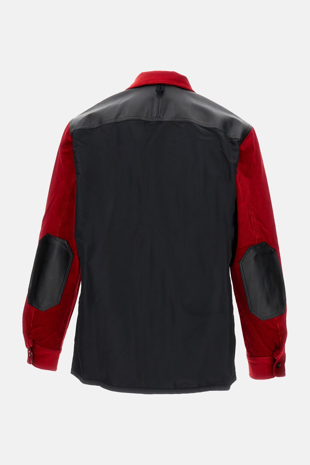 Junya Watanabe Button-down Long-sleeved Shirt In Red