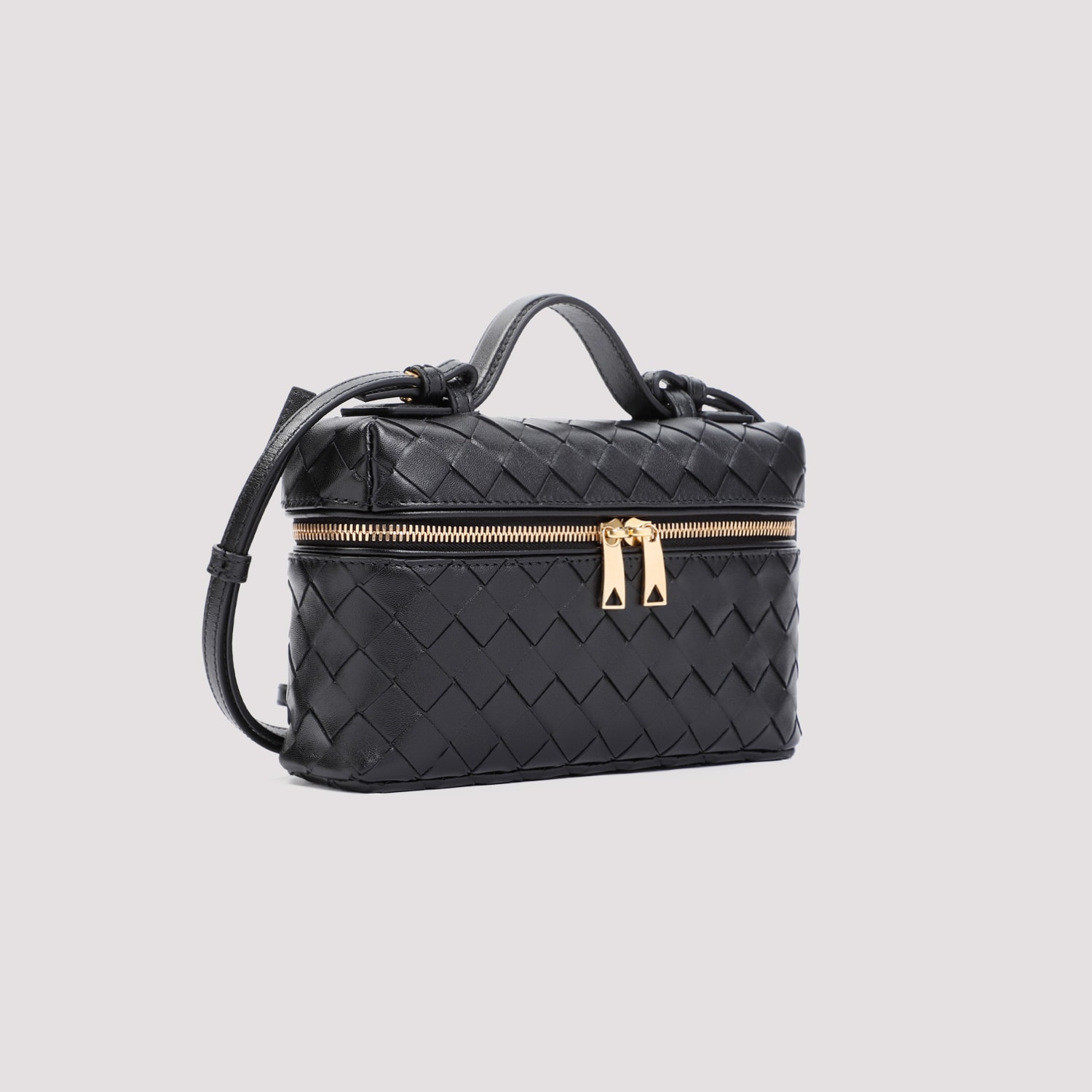 Bottega Veneta Women Bang Bang Vanity Case Fondant Bag In Black