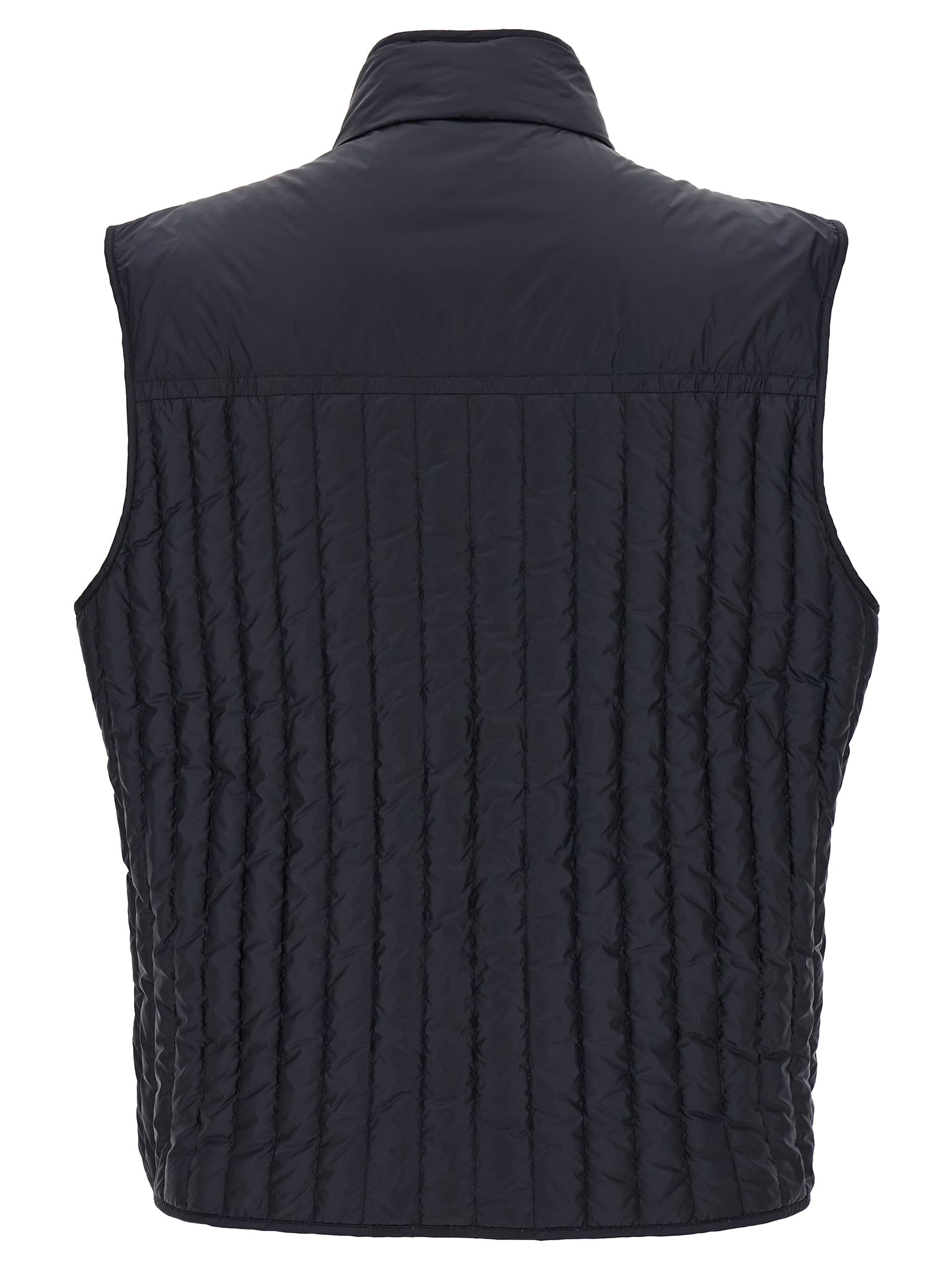 Moncler Genius X Gilga Farm By Donald Glover Tangerine Down Vest In Blue