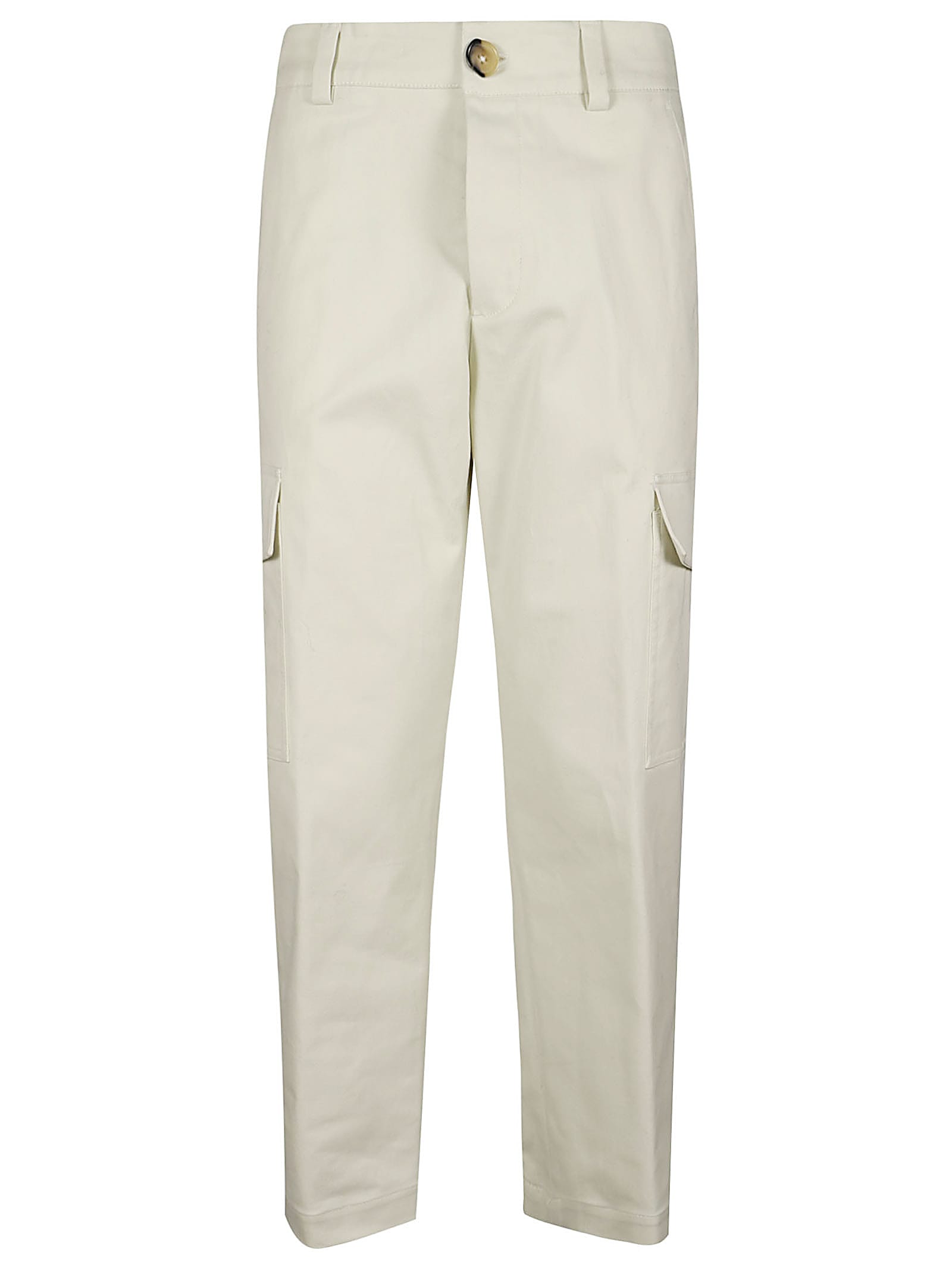 Shop Pt Torino Gio Cargo Pant In Panna