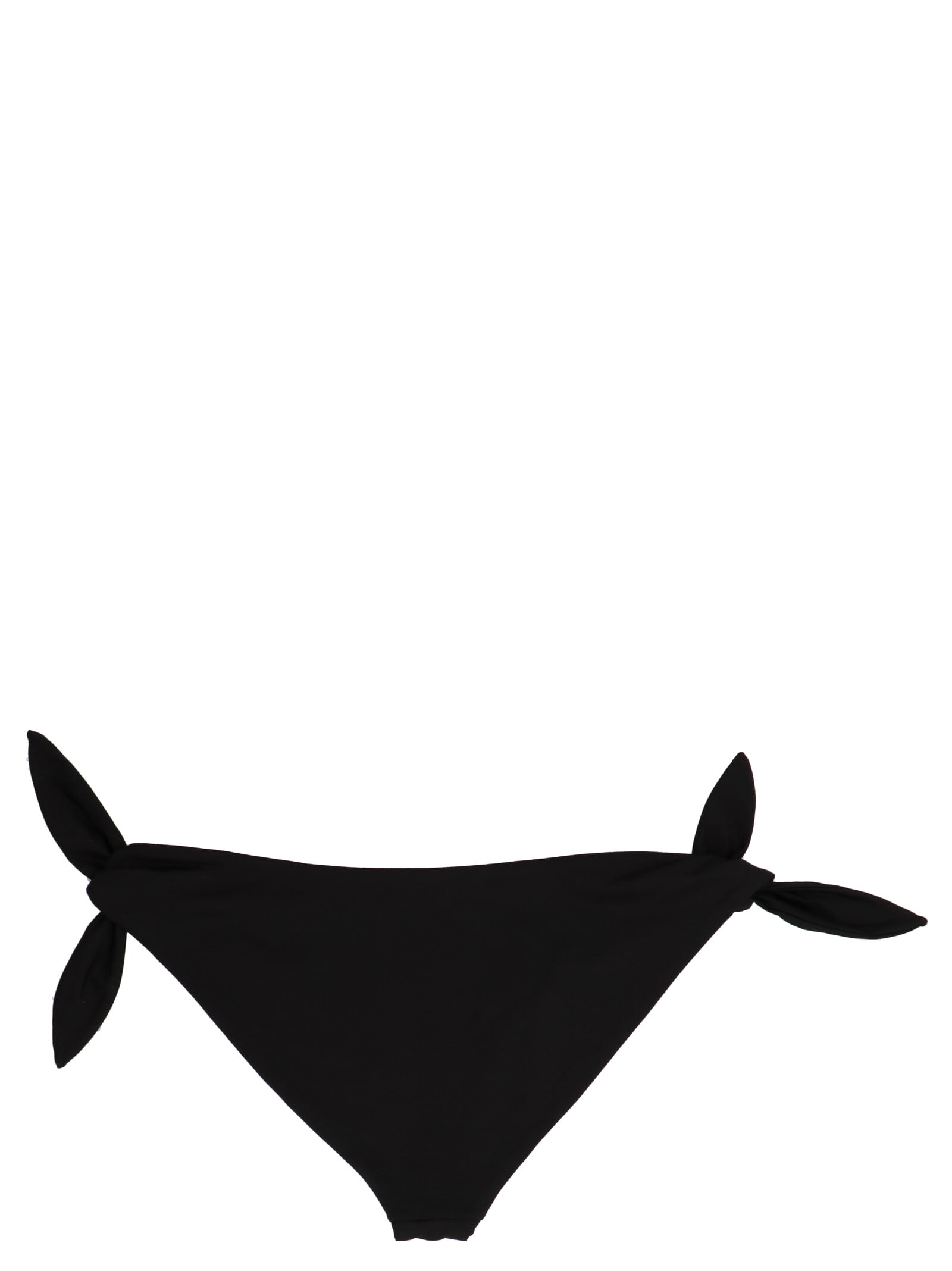 Shop Saint Laurent Bikini Lace-up Briefs In Black