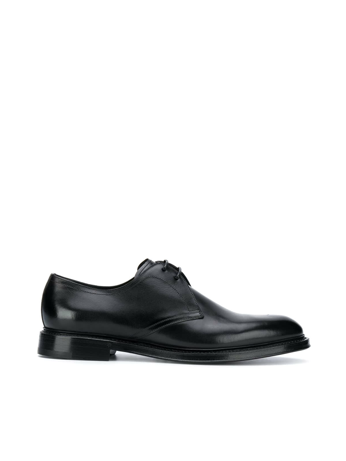 DOLCE & GABBANA DERBY GIOTTO PAINT,A10646AX038 80999 BLACK