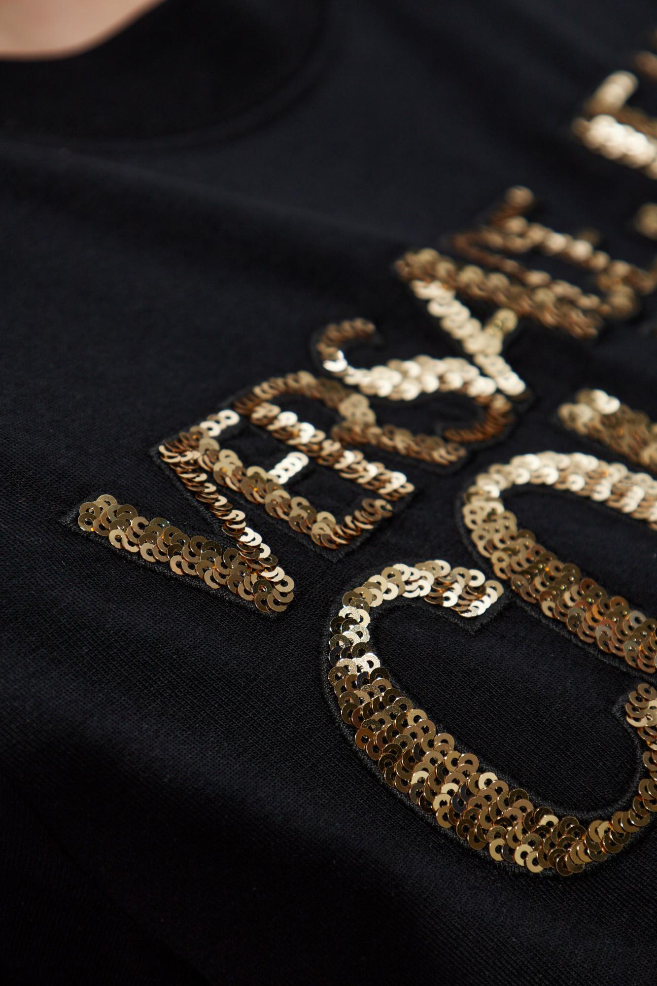 Shop Versace Jeans Couture T-shirt In Black