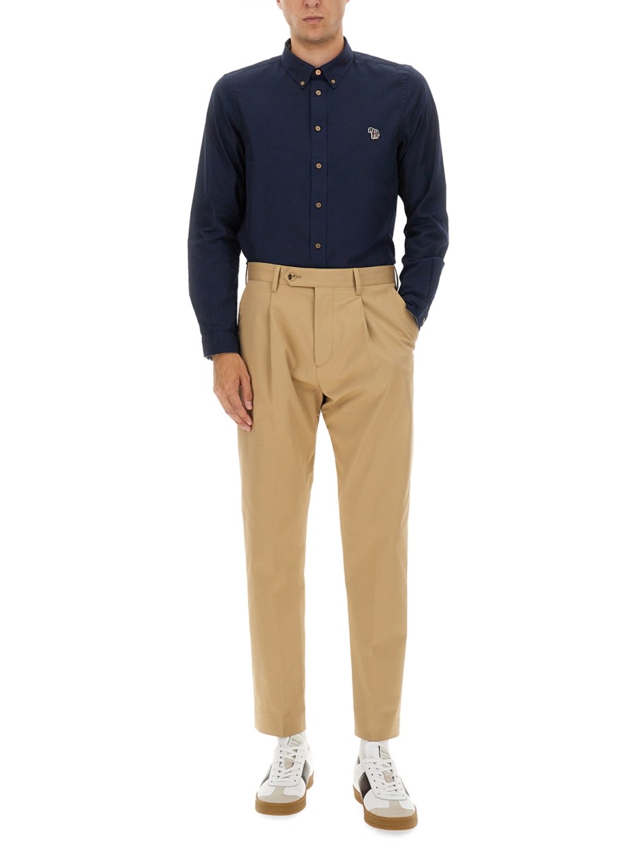Ps By Paul Smith Ps Paul Smith Classic Button-down Shirt In Blue