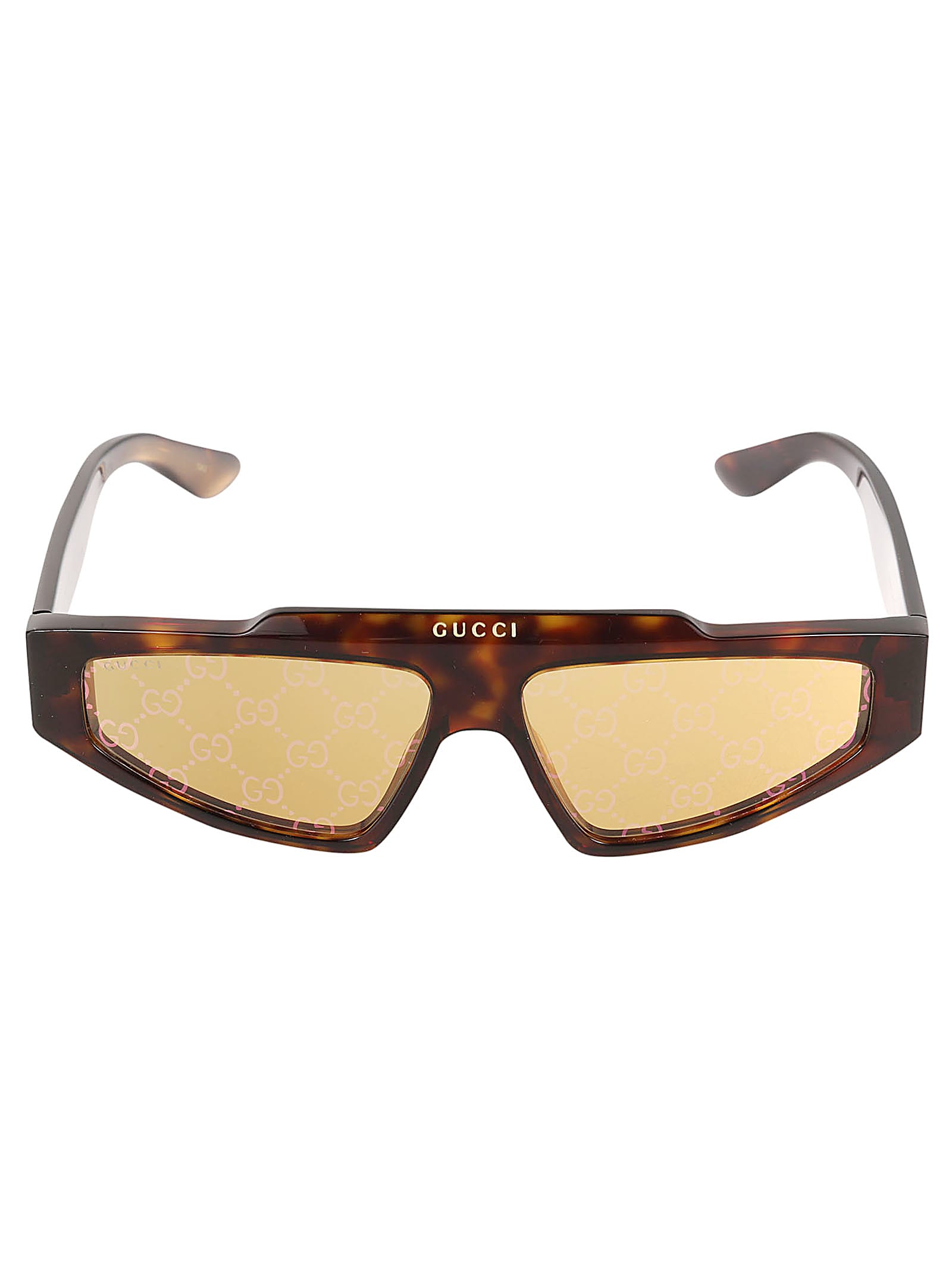 Shop Gucci Gg1591s Sunglasses In 002 Havana Havana Yellow