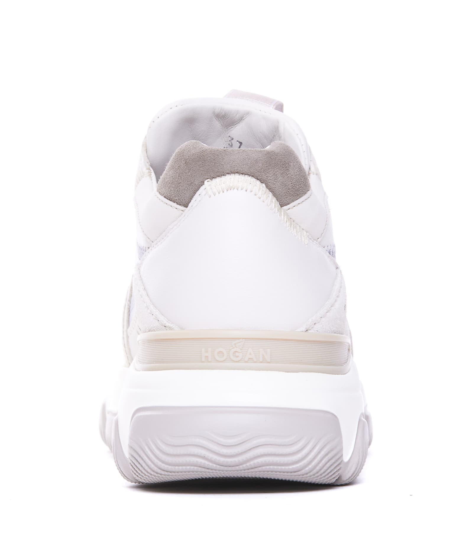 Shop Hogan Hyperactive Sneakers In White