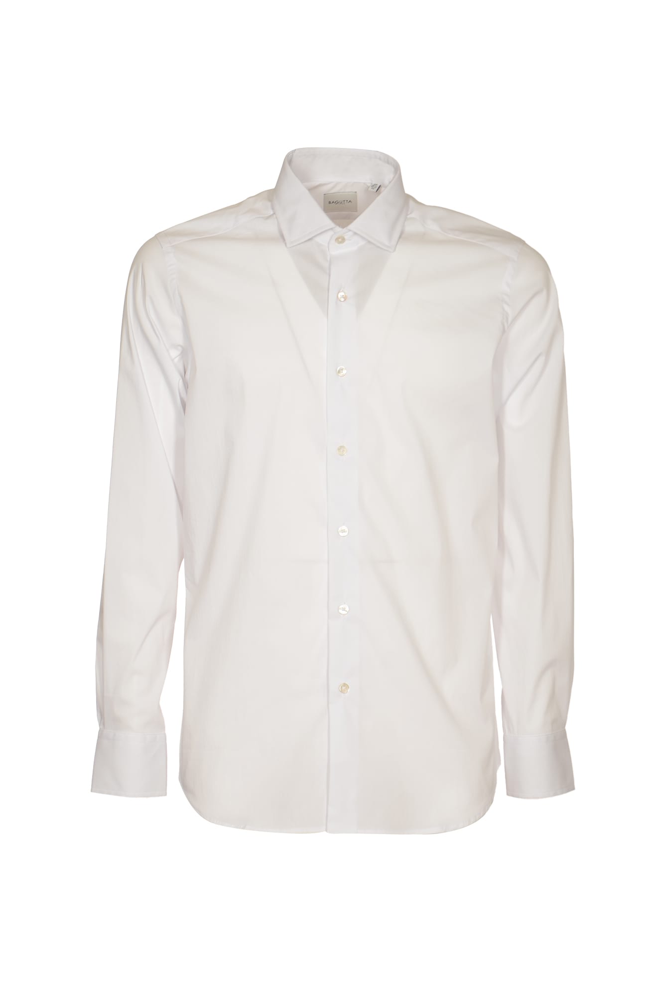 Shop Bagutta Leo Shirt In White
