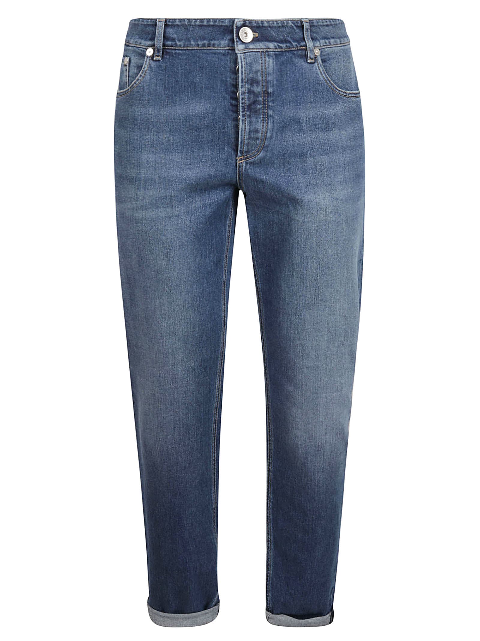 Brunello Cucinelli Straight Leg Classic 5 Pockets Jeans