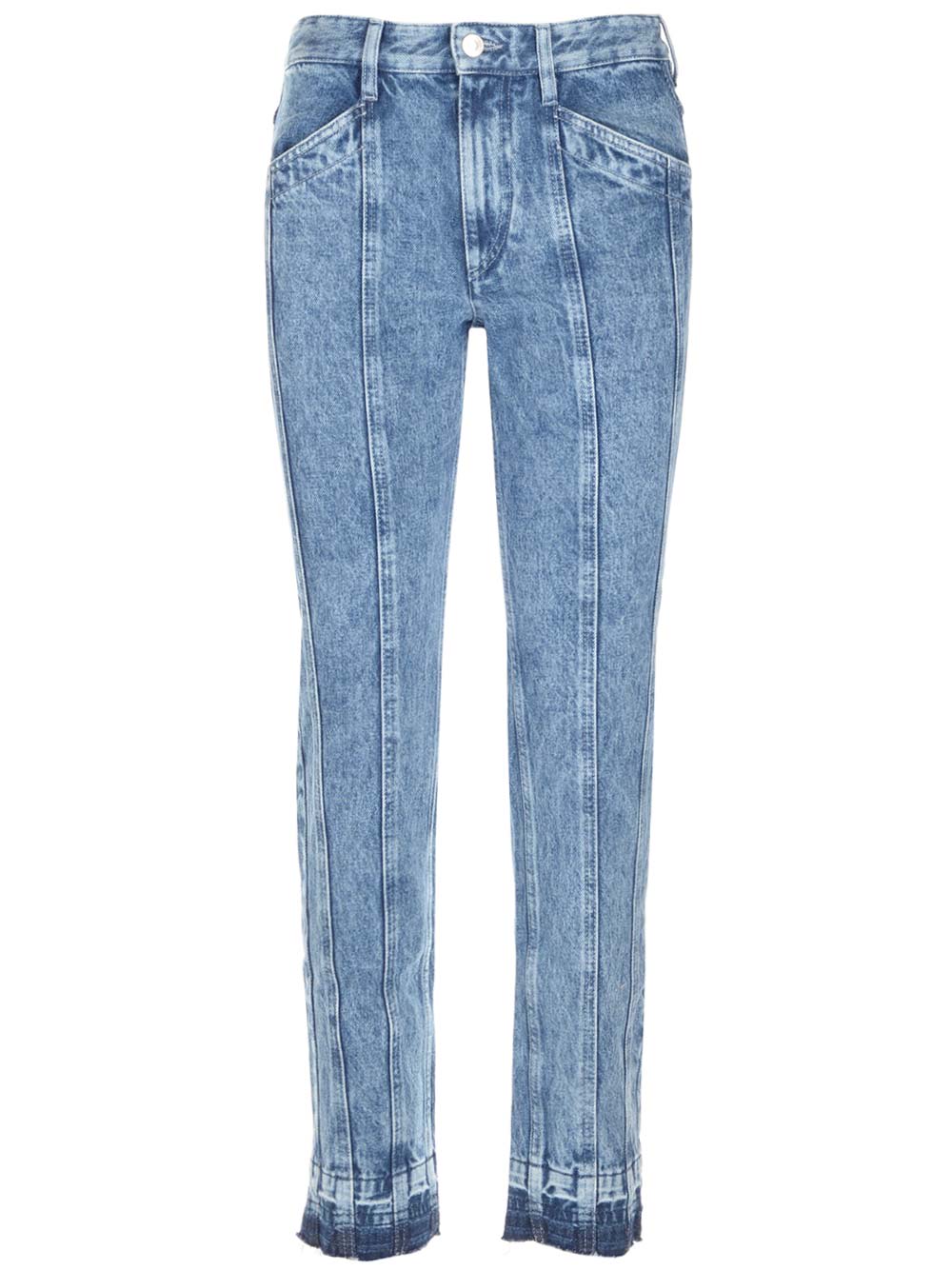 Shop Marant Etoile Sulanoa Jeans In Clear Blue