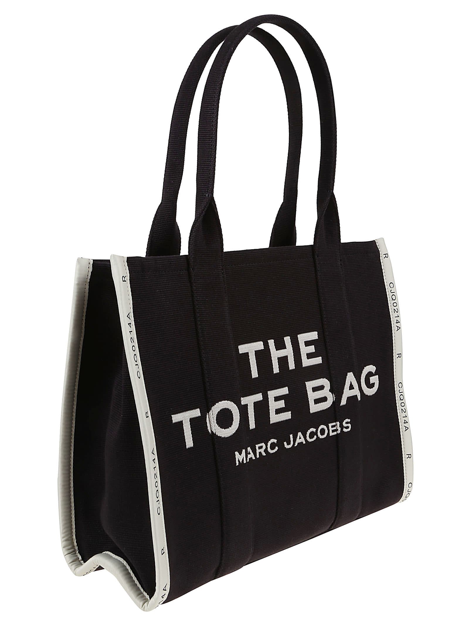 Shop Marc Jacobs The Large Tote In Black