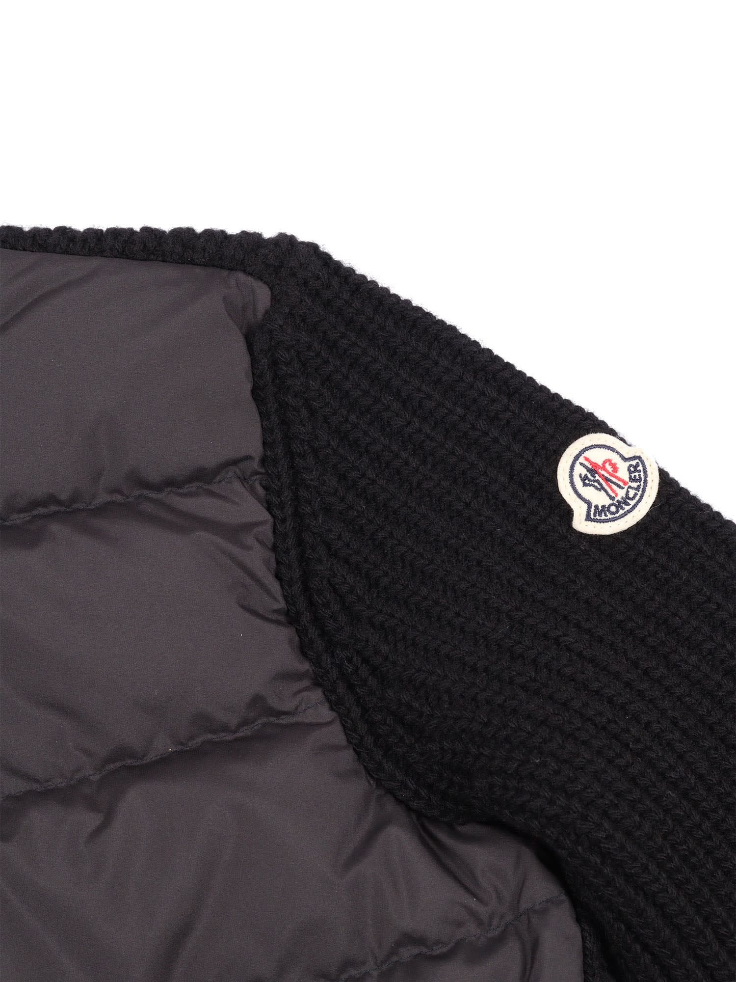 Moncler Cardigan In Black