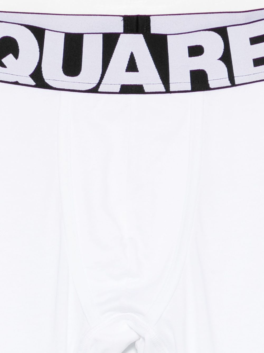 Dsquared2 Dsquared White Stretch Boxer In White
