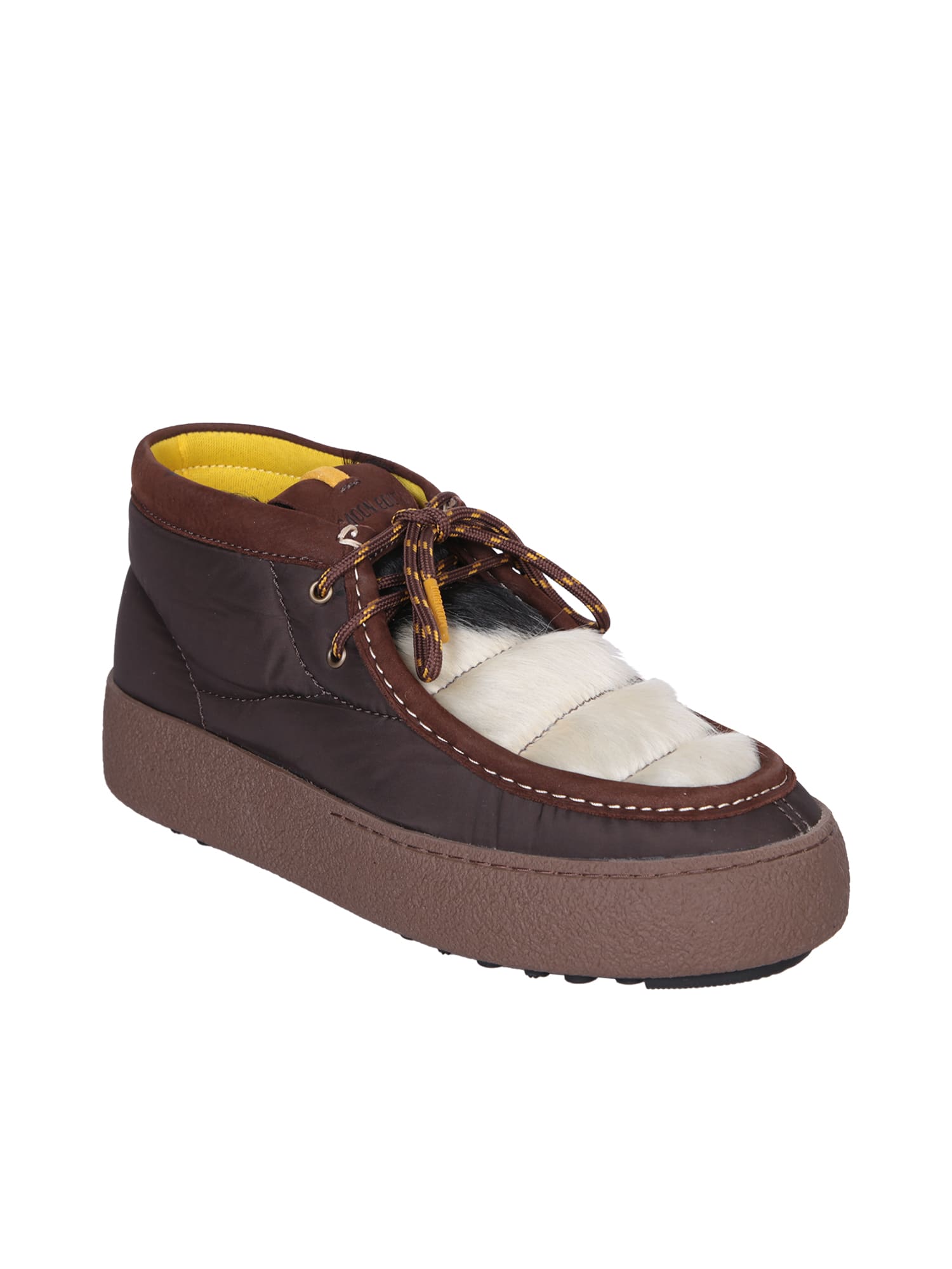 Shop Moon Boot Mtrack Mid Pony Brown In Black