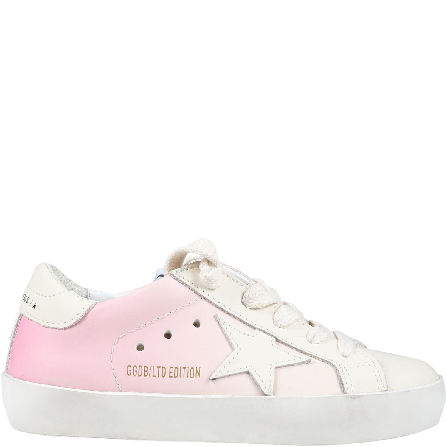 Bonpoint Kids' Pink Sneakers For Girl With Star