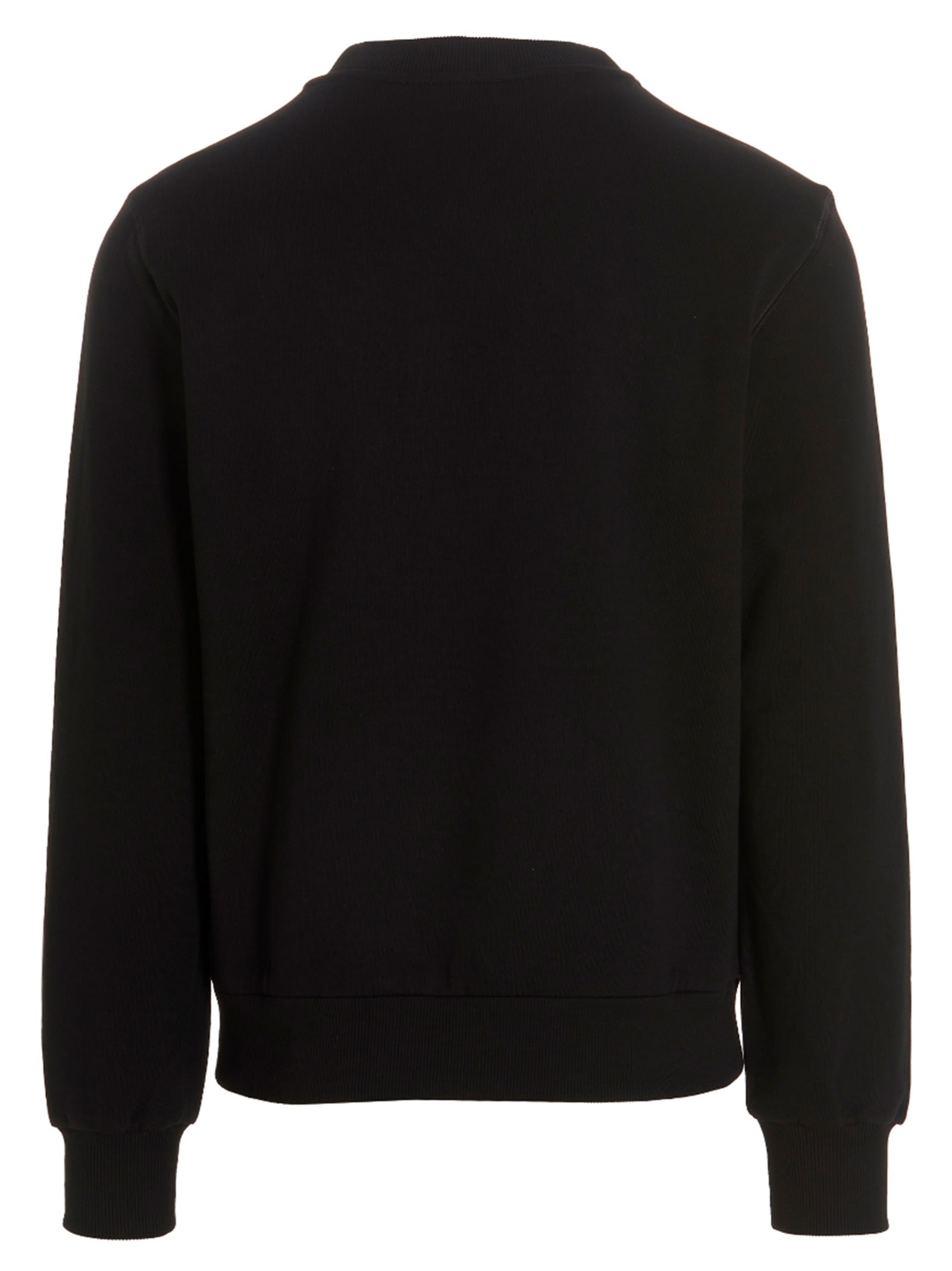 Shop Dolce & Gabbana Dg Essential Sweatshirt In White/black