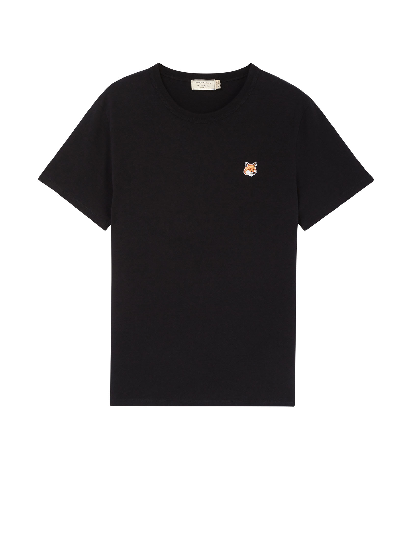 Maison Kitsuné T-shirt In Black Cotton