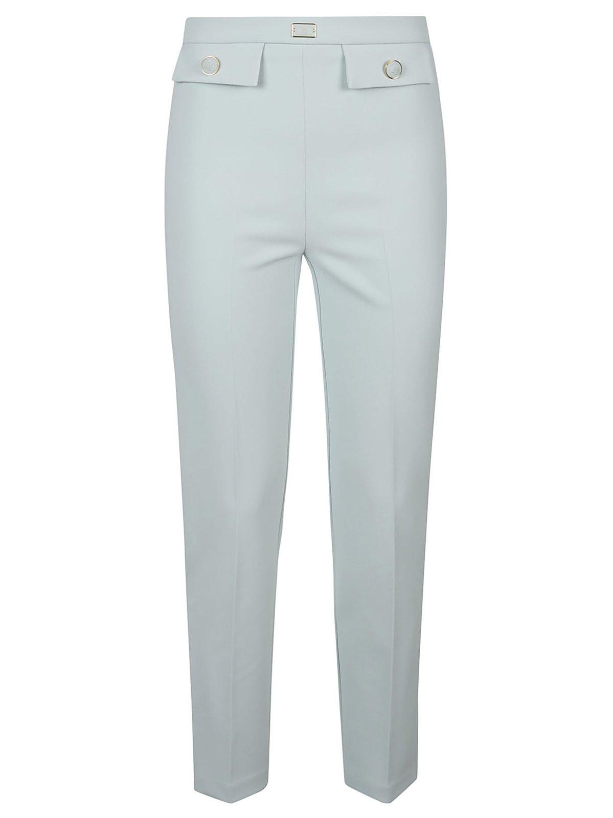 Straight-leg Cropped Trousers