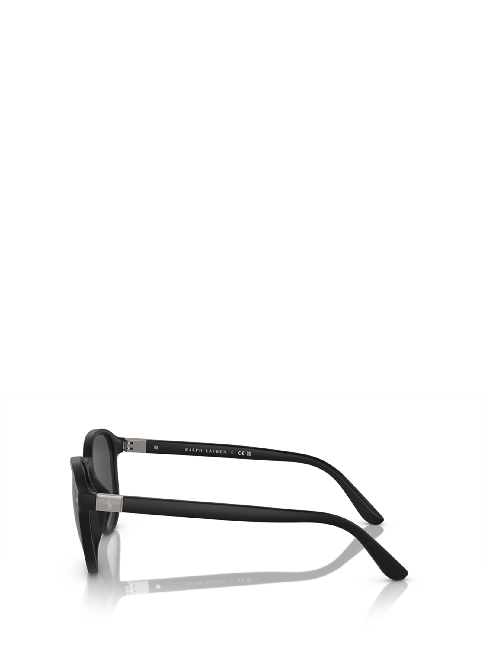 Shop Polo Ralph Lauren Ph4207u Matte Black Sunglasses