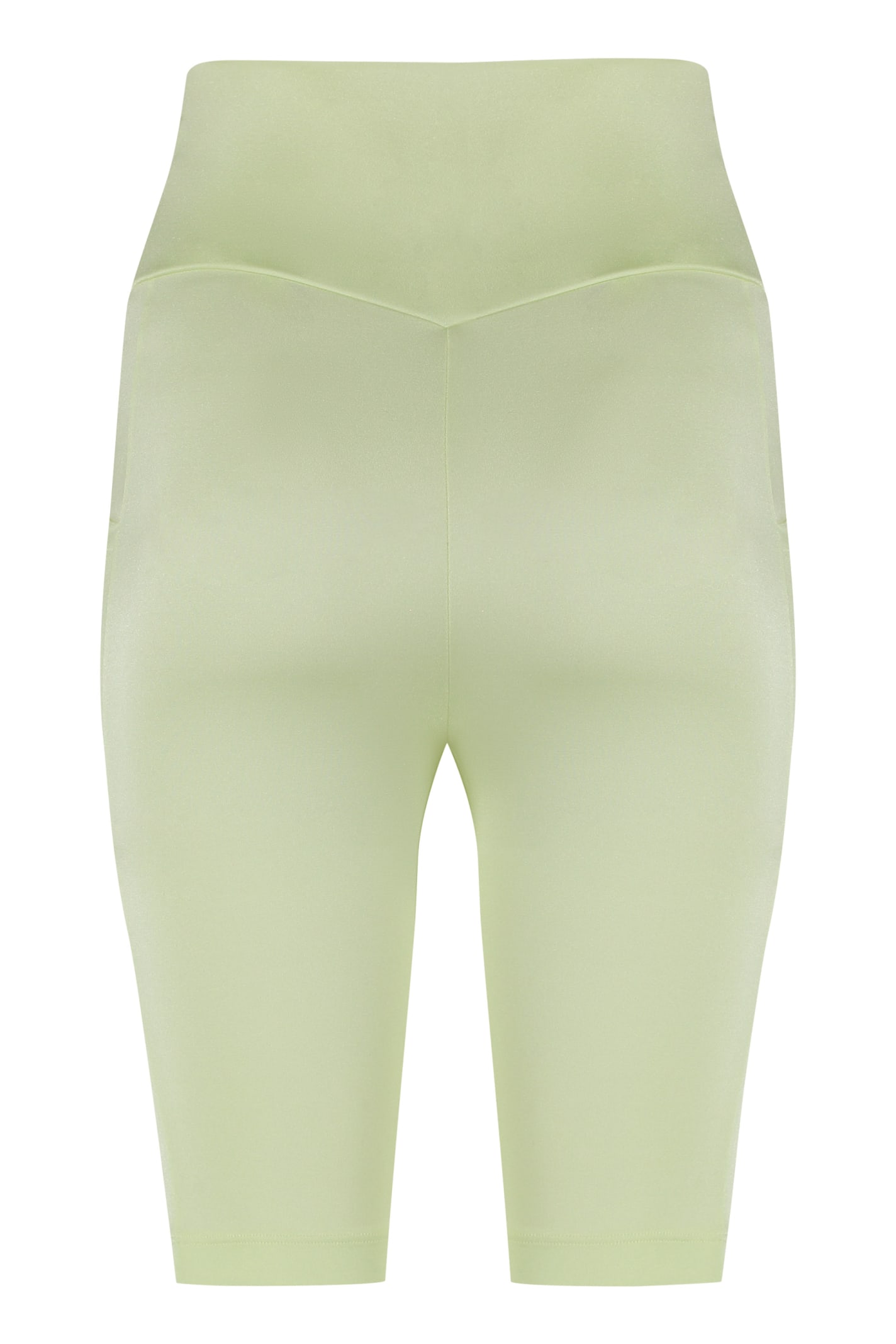 Wolford Logo Print Shorts In Green