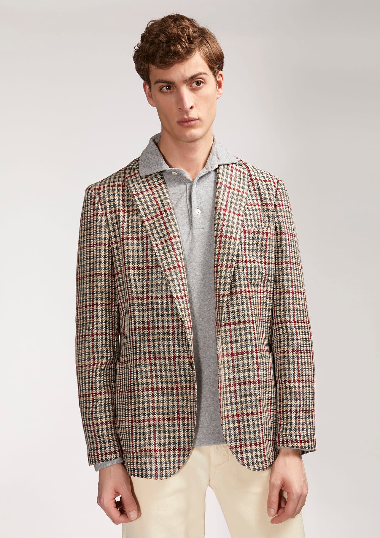 Doppiaa Aanfiro Checked Jacket