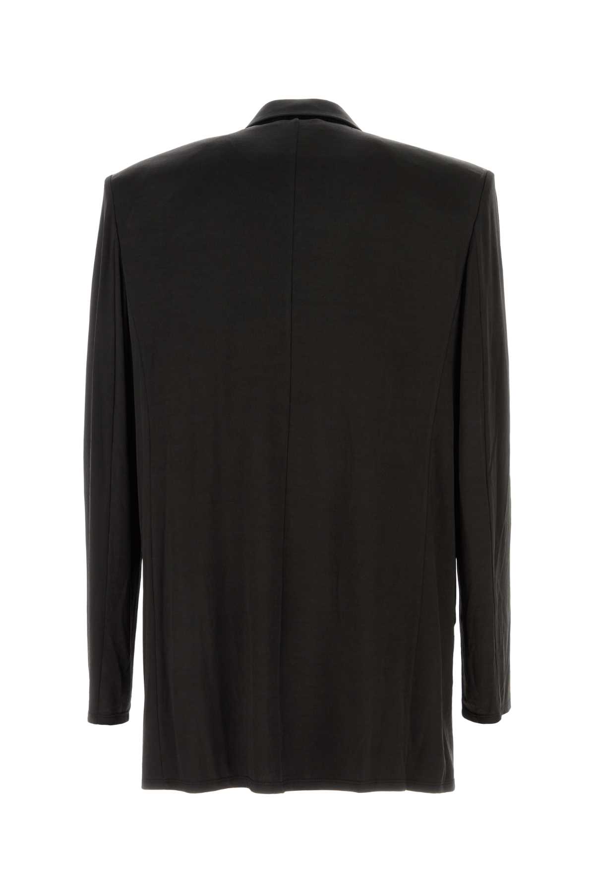 Diesel Stretch Acetate J-pekka Blazer In Black