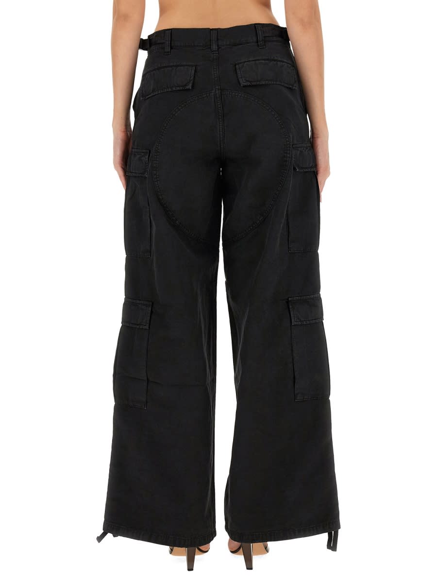 Shop Heron Preston Cargo Pants In Black