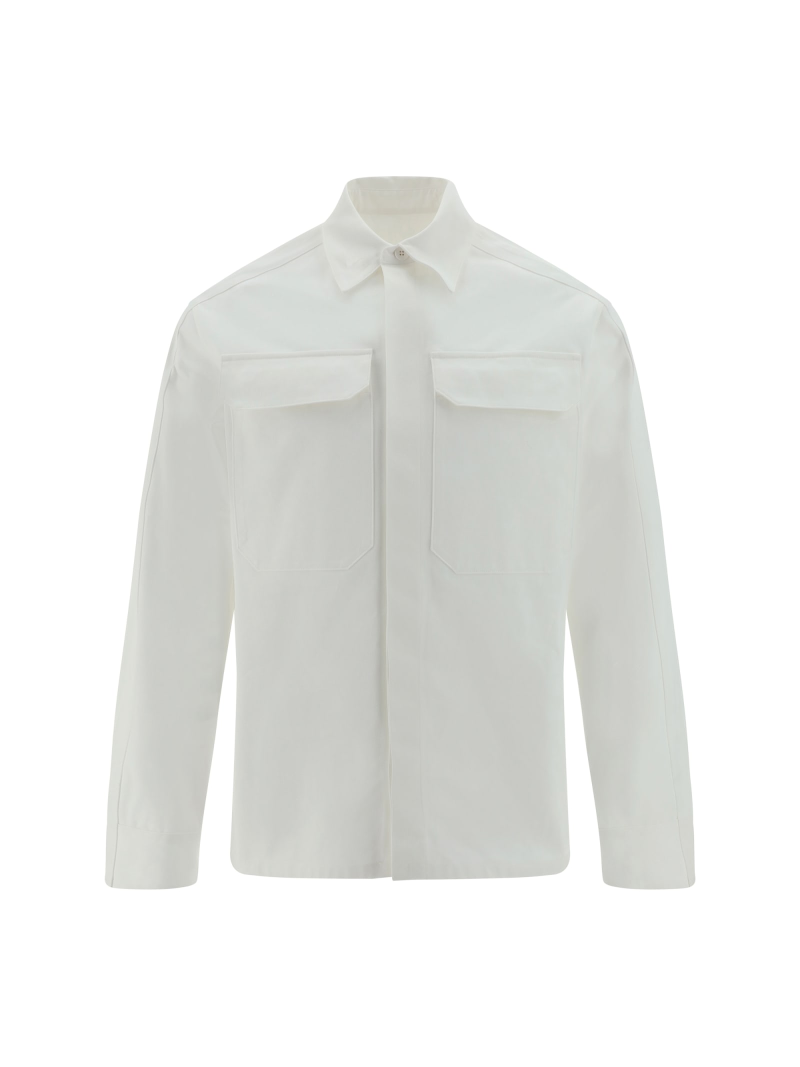 Shop Jil Sander Shirt In Optic White