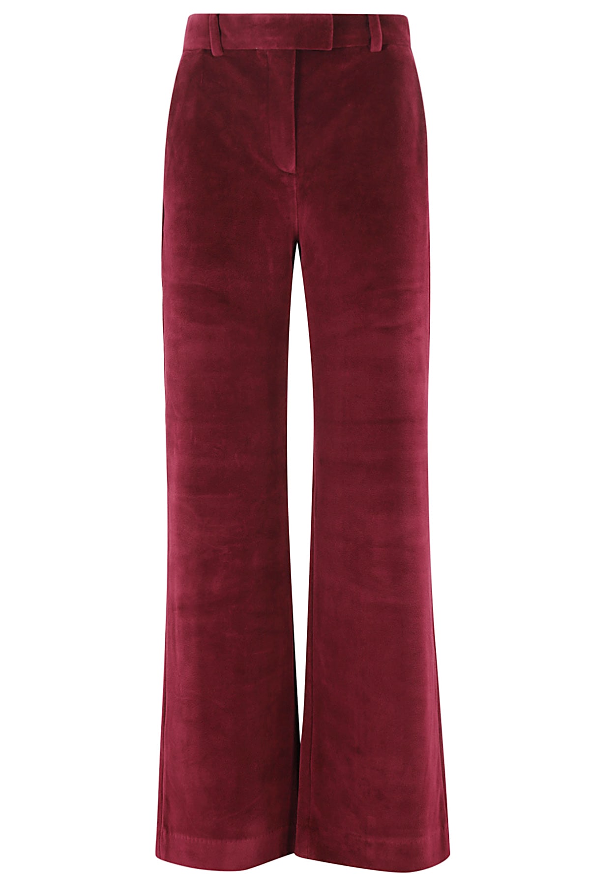 Shop Circolo 1901 Mascul Pant Velluto In Purple