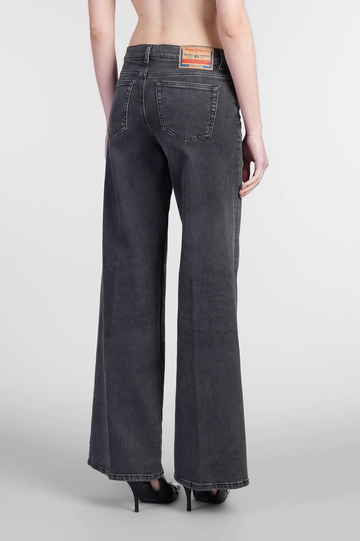 Diesel 1978 D Akemi Jeans In Black Denim